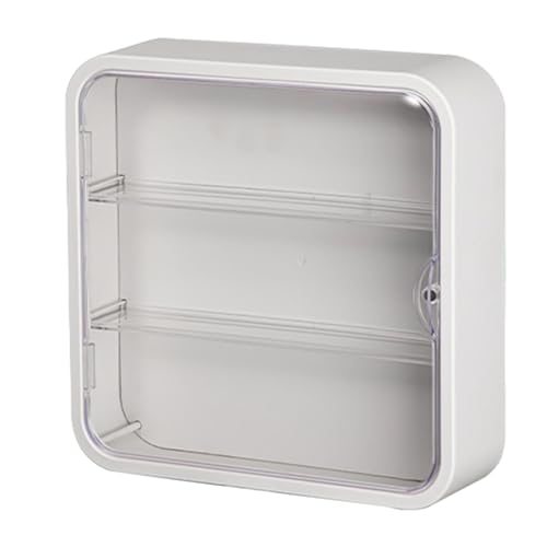 Miniatur-Vitrine für 3-stöckige Acrylfiguren staubdicht | Miniatur-Display Container mit Magnetverschluss für Wand, Schriftsteller Miniatur-Vitrine für 3-stöckige Acrylfiguren staubdicht | Miniatur-Display Container mit Magnetverschluss für Wand, Schriftsteller von Generic