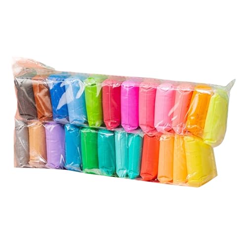 Modelliermasse-Set, Superleichte Modelliermasse, Kinder-Farbmasse, Handgefertigtes Spielzeug, Space Mud, Plastilin-Werkzeug, Anfänger-Set, Mehrfarbige Modelliermasse Für Schlafzimmer Und Wohnzimmer Modelliermasse-Set, Superleichte Modelliermasse, Kinder-Farbmasse, Handgefertigtes Spielzeug, Space Mud, Plastilin-Werkzeug, Anfänger-Set, Mehrfarbige Modelliermasse Für Schlafzimmer Und Wohnzimmer von Generic