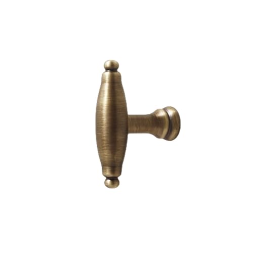 Möbelgriffe aus massivem Messing in Antik-Bronze für Schränke und Schubladen, Kleiderschrank, Kommode, Schrank, Schlafzimmer, Küche, Hardwareknauf von Generic