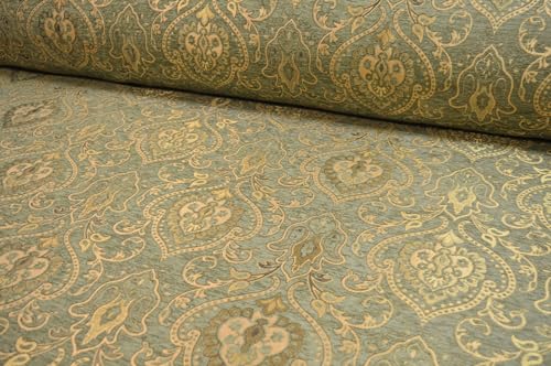 Möbelstoff Bezugsstoff Polsterstoff Meterware Stoff Jacquard Ornament Barok Möbelstoff Bezugsstoff Polsterstoff Meterware Stoff Jacquard Ornament Barok von Generic