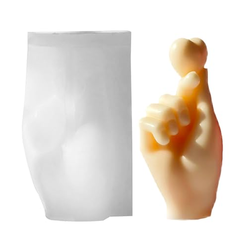 Molde De Vela De Corazón,Molde De Corazón | Molde De Vela De Mano De Silicona | Molde De Jabón Multiusos, Lindo Molde De Fundición Para Velas Perfumadas, Epoxidharz, Yeso Molde De Vela De Corazón,Molde De Corazón | Molde De Vela De Mano De Silicona | Molde De Jabón Multiusos, Lindo Molde De Fundición Para Velas Perfumadas, Epoxidharz, Yeso von Generic
