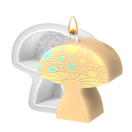 Moldes De Resina De - Molde De Silicona De Pascua Para Manualidades De Bricolaje | Epoxidharz mit De Hongo 3D, Fabricación De Velas, Adornos De Aromatherapia, Decoración Artesan von Generic