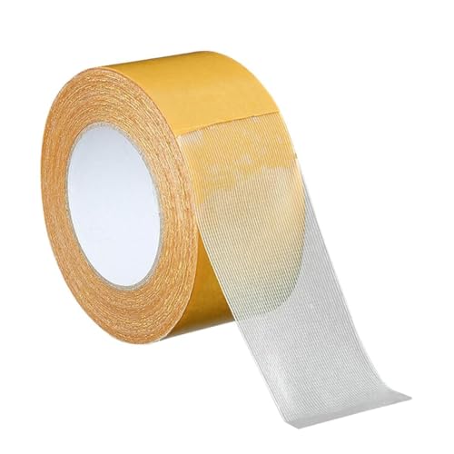 Montageband, doppelseitiges Klebeband | 2 Zoll x 16,4 Fuß bidirektionale Netzgewebe-Textur | Montageklebeband, strapazierfähiges doppelseitiges Klebeband, Kleidungsklebeband von Generic