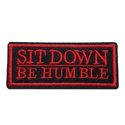 Motivational Patch - Hip-Hop Streetwear Bestickter Patch für Jacken, Hoodies, Rucksäcke - Aufbügeln oder Aufnähen Custom von Generic
