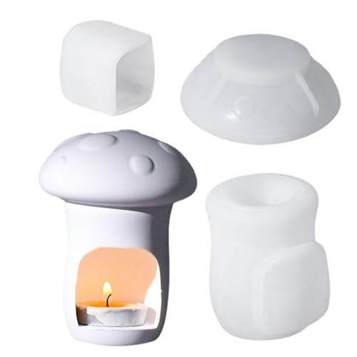 Mushroom Silikon Halter Epoxidharz Crafting Backwerkzeuge Seifenform Schreibtisch Dekoration Behälter Home Decor Mushroom Silikon Halter Epoxidharz Crafting Backwerkzeuge Seifenform Schreibtisch Dekoration Behälter Home Decor von Generic