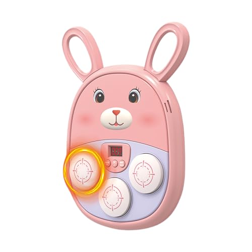 Musikalische Boxmaschine | Cartoon Sound Stanzmaschine wiederaufladbar - LED Musical Polking Board Wand Zielspielzeug für Fitnesstraining Training Erwachsene Kinder Sport Indoor Home Birthday Family F Musikalische Boxmaschine | Cartoon Sound Stanzmaschine wiederaufladbar - LED Musical Polking Board Wand Zielspielzeug für Fitnesstraining Training Erwachsene Kinder Sport Indoor Home Birthday Family F von Generic