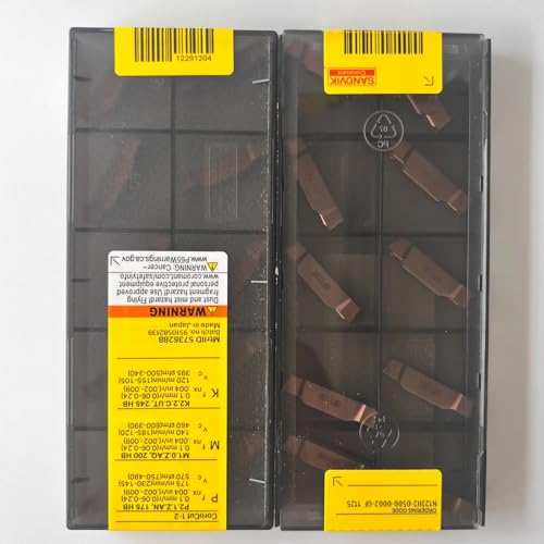 N123H2-0500-0002-GF 1125 / CNC-Drehmaschine Hartmetall-Klingenwerkzeug, 10 Stück von Generic