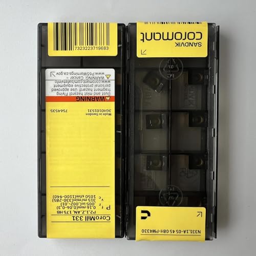 N331.1A-054508H-PM 4330 Hartmetall-Klinge, 10 Stück N331.1A-054508H-PM 4330 Hartmetall-Klinge, 10 Stück von Generic