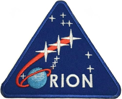 NASA Orion Mission Patch bestickt zum Aufbügeln oder Aufnähen (8,9 cm) Astronauten Weltraumanzug Sammler-Emblem von Generic