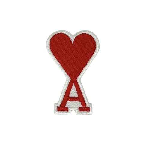 NH A Heart Bügelbilder – Stickerei Applikation Patches für Dekoration von Generic