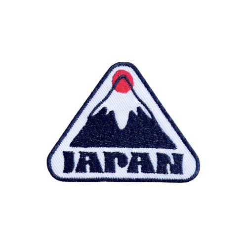 NH Fuji Japan Bügelbilder – Stickerei Applikation Patches für Dekoration von Generic