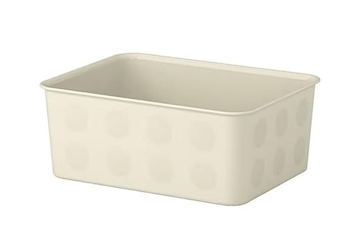 NOJIG Ikea Sortierbox, Kunststoff/beige, 20x25x10 für Regale und Schubladen NOJIG Ikea Sortierbox, Kunststoff/beige, 20x25x10 für Regale und Schubladen von Generic