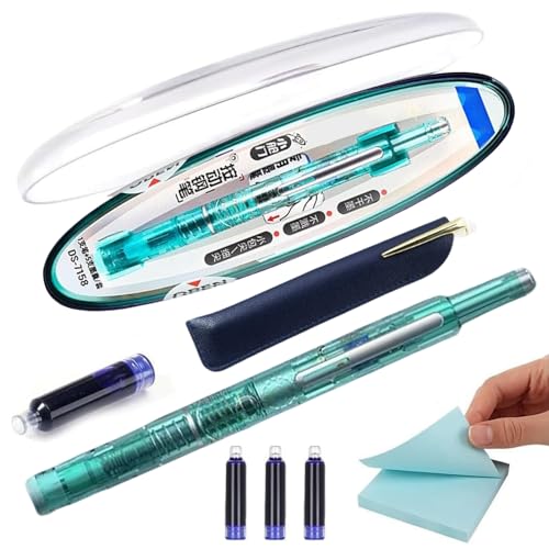Nachfüllbarer Füllfederhalter, Schreibstift mit nachfüllbarer Tinte, tropffreies Werkzeug zum Schreiben, Skizzieren, Kalligraphie, Notizen und Doodle Nachfüllbarer Füllfederhalter, Schreibstift mit nachfüllbarer Tinte, tropffreies Werkzeug zum Schreiben, Skizzieren, Kalligraphie, Notizen und Doodle von Generic