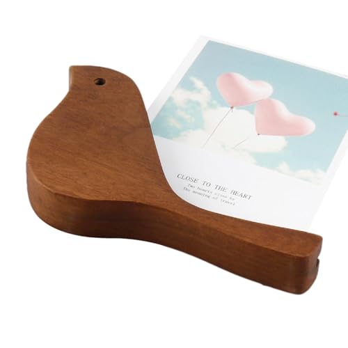 Nachrichtenhalter für Vögel aus Holz - Cliphalter für Vögel aus Holz, Notenhalter aus Holz für Vögel | Memohalter aus Holz für Vögel, Kartenhalter für Vögel aus Holz für die Dekoration des Hauses Nachrichtenhalter für Vögel aus Holz - Cliphalter für Vögel aus Holz, Notenhalter aus Holz für Vögel | Memohalter aus Holz für Vögel, Kartenhalter für Vögel aus Holz für die Dekoration des Hauses von Generic
