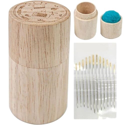 Nadelaufbewahrungskofferhalter 12 Stück Nähnadeln Holznadelhalter Aufbewahrungskoffer Sticknadeln Aufbewahrungsröhre Zur Aufbewahrung Aller Arten Feiner Nadeln Nadelaufbewahrungskofferhalter 12 Stück Nähnadeln Holznadelhalter Aufbewahrungskoffer Sticknadeln Aufbewahrungsröhre Zur Aufbewahrung Aller Arten Feiner Nadeln von Generic