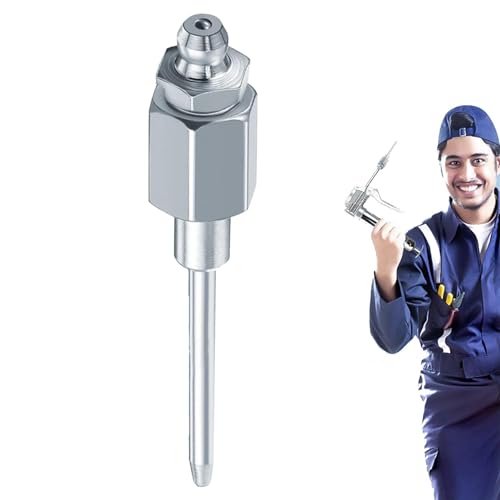 Nadelfett-Spender – Fettnadel, Düsenspender mit Spitze für Fett, 8000 PSI maximaler Druck für Löcher Nadelfett-Spender – Fettnadel, Düsenspender mit Spitze für Fett, 8000 PSI maximaler Druck für Löcher von Generic