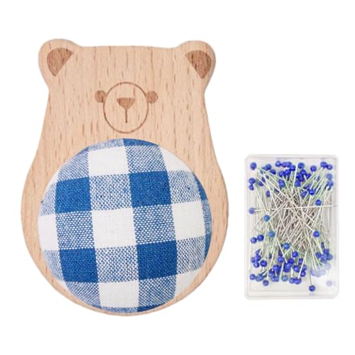 Nadelkissen - Nadelkissen für zu Hause | Kissen mit 100 Stecknadeln und Tiermotiv für Näharbeiten im Nähzimmer Nadelkissen - Nadelkissen für zu Hause | Kissen mit 100 Stecknadeln und Tiermotiv für Näharbeiten im Nähzimmer von Generic