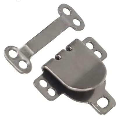 Nähhaken und Ösenverschluss für Hosen, Kleidung, Rock, Kleid, BH-Verschlüsse, Nähen, DIY, Handwerk, 10 Sets pro Packung (GunBlack) von Generic