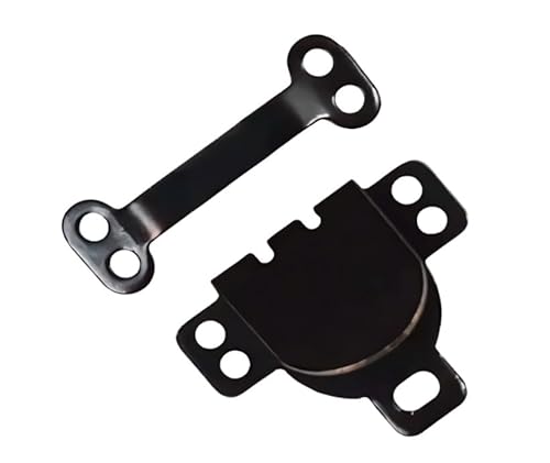 Nähhaken und Ösenverschluss für Hosen, Kleidung, Rock, Kleid, BH-Verschlüsse, Nähen, DIY, Handwerk, 10 Sets pro Packung (schwarz) von Generic
