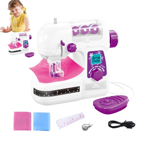 Nähmaschine für Kinder, Spielzeug, tragbare Nähmaschine mit Lampen, Nähmaschinen für Reiseanfänger | Spielzeug für Nähmaschine, Bastelspielzeug, Spielzeug Nähmaschine für Kinder, Spielzeug, tragbare Nähmaschine mit Lampen, Nähmaschinen für Reiseanfänger | Spielzeug für Nähmaschine, Bastelspielzeug, Spielzeug von Generic