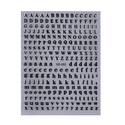 Nagelsticker Buchstaben Nagelaufkleber Selbstklebend Nail Art Sticker Selbstklebend Nagelaufkleber Englisches Alphabet Dekoration English Letter Nageldesign Nagelaufkleber Zubehör für Frauen Mädchen Nagelsticker Buchstaben Nagelaufkleber Selbstklebend Nail Art Sticker Selbstklebend Nagelaufkleber Englisches Alphabet Dekoration English Letter Nageldesign Nagelaufkleber Zubehör für Frauen Mädchen von Generic
