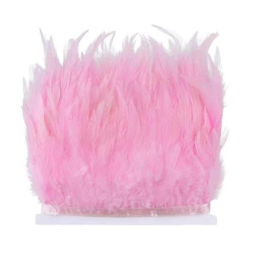 Natürliche Hühnerfeder-Band, Hochzeit, Party, Kleid, Dekoration, Schal, Nähzubehör, Basteln, leicht, Pnnrk, 10 Meter Natürliche Hühnerfeder-Band, Hochzeit, Party, Kleid, Dekoration, Schal, Nähzubehör, Basteln, leicht, Pnnrk, 10 Meter von Generic