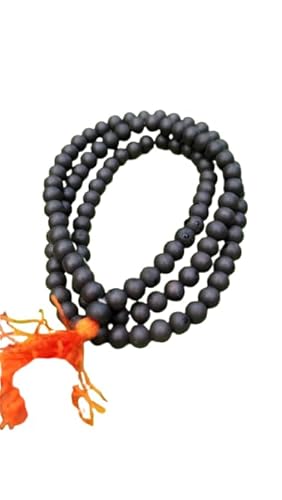 Natural Karungali Mala Lab Cerified for Jaap and Daily Wearing 108 Beads 8mm Wooden Rosenkranz Beads Natural Karungali Mala Lab Cerified for Jaap and Daily Wearing 108 Beads 8mm Wooden Rosenkranz Beads von Generic