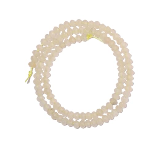 Naturstein-Achat-Perlen, mehrfarbig, Abstandshalter für Schmuckherstellung, DIY-Armbänder, J 6 x 4 mm, ca. 75 Stück von Generic