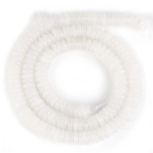 Natursteine, Tigerauge, Achat, Jade, Türkis, Radform, Perlen für Armbänder, Halsketten, 6 x 2 mm, 155–160 Stück, 2 x 6 mm Natursteine, Tigerauge, Achat, Jade, Türkis, Radform, Perlen für Armbänder, Halsketten, 6 x 2 mm, 155–160 Stück, 2 x 6 mm von Generic