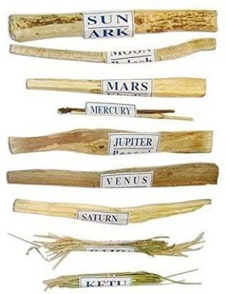 Navgrah Shanti Samidha Stick, Navgrah Havan Samidha Holzstäbchen für Feuerritale, 9 verschiedene Holzstäbchen - Verwandt mit 9 Planeten, Vastu Pooja von Generic