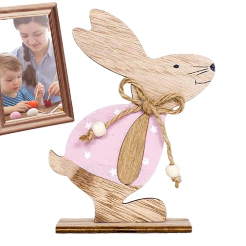 Nette Kaninchen -Tischplatte - Holzhasen -Herzstück, Tischosterfiguren | Frohe Osterhasen Holzverzierungen, dekorative Holzornamente für -, Party- und Frühlingsferienfeierlichkeiten Nette Kaninchen -Tischplatte - Holzhasen -Herzstück, Tischosterfiguren | Frohe Osterhasen Holzverzierungen, dekorative Holzornamente für -, Party- und Frühlingsferienfeierlichkeiten von Generic