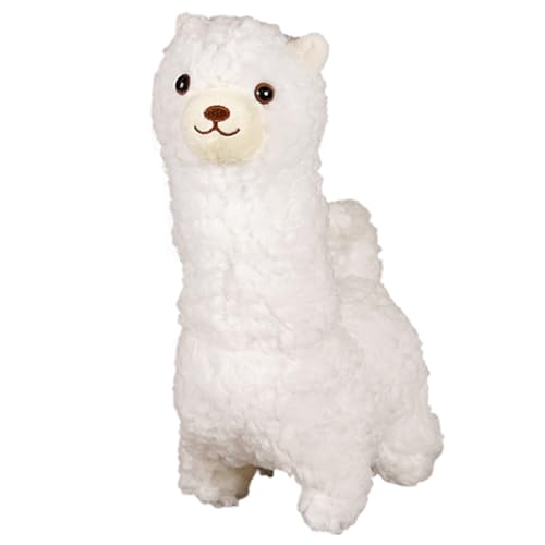 Nette gefüllte Tiere - Alpaka -Spielzeug, bellendes Geräusch - weicher Plüschstoff, entzückendes Design | Animal Doll für jugendliche Mädchen, Kinderzimmer Begleiter, Autositz Kuckler, Geschenkgebrauc Nette gefüllte Tiere - Alpaka -Spielzeug, bellendes Geräusch - weicher Plüschstoff, entzückendes Design | Animal Doll für jugendliche Mädchen, Kinderzimmer Begleiter, Autositz Kuckler, Geschenkgebrauc von Generic