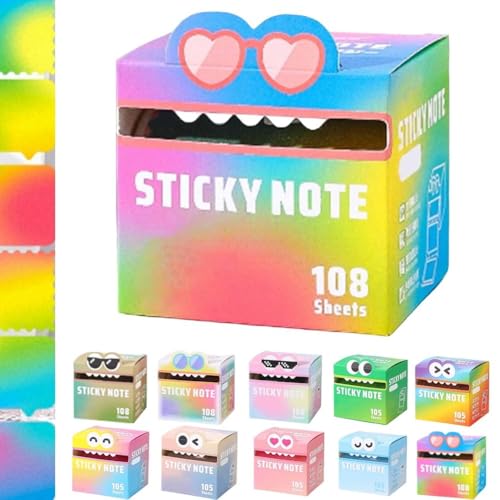 Nettes Monstermuster Kleber Note, 2025 neue 105 Blätter/Roll Fun Pastel Pull-out Memo-Pads, zufällige Farbe Easy Niedliche Sticky-Noten für Lehrer und Schüler F Nettes Monstermuster Kleber Note, 2025 neue 105 Blätter/Roll Fun Pastel Pull-out Memo-Pads, zufällige Farbe Easy Niedliche Sticky-Noten für Lehrer und Schüler F von Generic