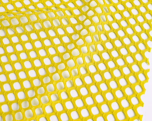1 cm Loch netzstoff, 165 cm breiter Netzstoff, Meterware (Gelb) 1 cm Loch netzstoff, 165 cm breiter Netzstoff, Meterware (Gelb) von Generic