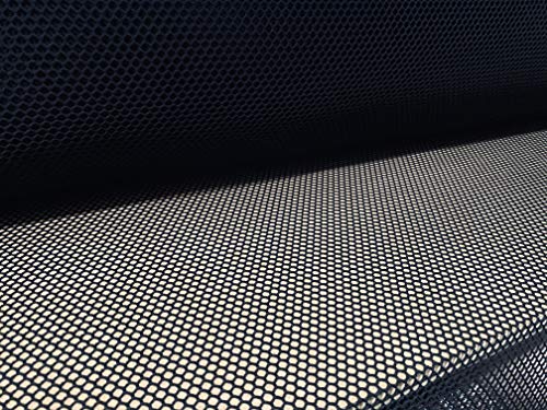 Netzstoff, Stretch, Jerseystoff, Meterware, Schwarz Netzstoff, Stretch, Jerseystoff, Meterware, Schwarz von Generic