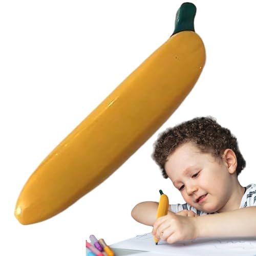 Neuheit Bananenstifte, Obstkugelschreiber - Schwarze Tinte Cartoon Schreibstifte,Tragbare Kugelschreiber, süße Kinderstifte für Zuhause, Klassenzimmer, Schule, Arbeitsplatz von Generic