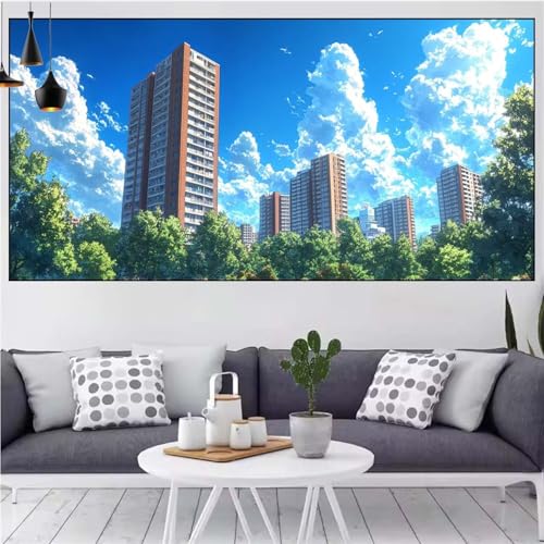 New York Diamond Painting xxl 80x160cm Diamond Painting Erwachsene Stadt Diamant Malerei Set,Mosaikherstellung Malen Nach Zahlen Cross Stickerei Kunst Leinwand Malerei Kits,Décor Gifts Frauen CN-836 New York Diamond Painting xxl 80x160cm Diamond Painting Erwachsene Stadt Diamant Malerei Set,Mosaikherstellung Malen Nach Zahlen Cross Stickerei Kunst Leinwand Malerei Kits,Décor Gifts Frauen CN-836 von Generic