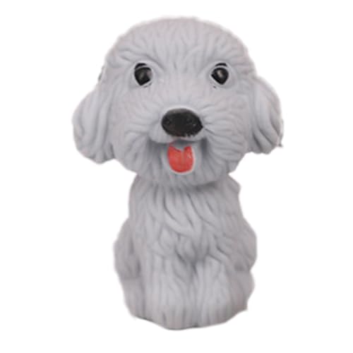 Niedliche Hunde-Radiergummis, Tier-Radiergummis, Schul-Briefpapier, Tier-Design, tragbar, Schulbedarf Gvu198 (Beige, 2.5X3.5CM) von Generic