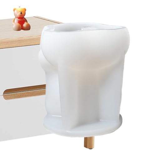 Niedliche Tierkerzenformen, Tierseifenformen, dreidimensionale Harzgießformen, Tierhaltungsartikel-Design, handgefertigtes Kunsthandwerk, Gipsform von Generic