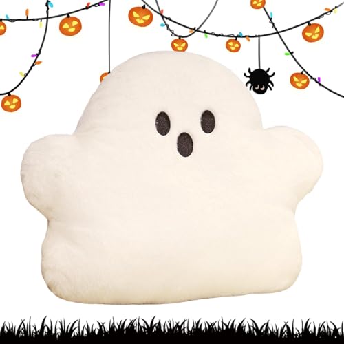 Niedliches Geisterplüschtier - weiches und charmantes Geisterplüsch | für Halloween-Dekorationen, hergestellt aus hochwertigem Plüschstoff, perfekt für Umarmungen, Spiele und De Niedliches Geisterplüschtier - weiches und charmantes Geisterplüsch | für Halloween-Dekorationen, hergestellt aus hochwertigem Plüschstoff, perfekt für Umarmungen, Spiele und De von Generic