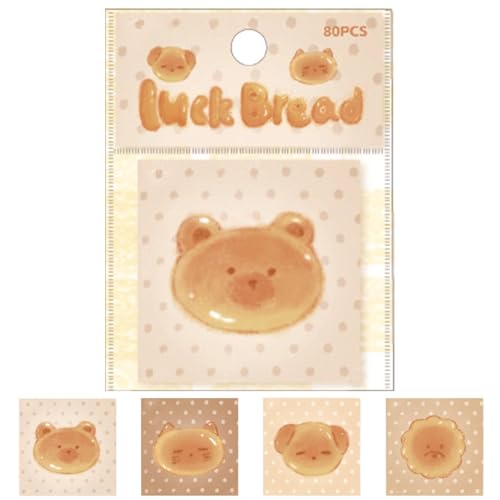 Notizblock für Brot, Notizblock für Brot - Notizblöcke zum Schreiben - Zeichentricknotizen für Notizen, Nachrichtenaufzeichnungsblöcke, Studenten, die Notizen auf Papier schreiben von Generic