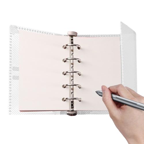 Notizbuch-Ordner, wiederaufladbar, 5 Ringe, Ordner, dreifach faltbar, M5 – Organisation von Papier, für Zuhause, Reisen, Kunst, Schule Notizbuch-Ordner, wiederaufladbar, 5 Ringe, Ordner, dreifach faltbar, M5 – Organisation von Papier, für Zuhause, Reisen, Kunst, Schule von Generic