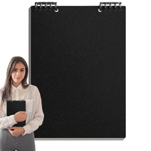 Notizbuch mit Top-Heftung, A5-Format, A5, 60 Blatt von oben gebundene Stenobücher, zum Schreiben von Notizen am Arbeitsplatz von Generic