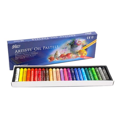 Ölpastell-Set – Buntstifte 25/50, ungiftige weiche Pastellkreide, zum Zeichnen von Kunstbedarf | Kunst-Set für Anfänger, Vorschulalter, coloriag Ölpastell-Set – Buntstifte 25/50, ungiftige weiche Pastellkreide, zum Zeichnen von Kunstbedarf | Kunst-Set für Anfänger, Vorschulalter, coloriag von Generic
