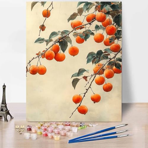Obst Malen Nach Zahlen Erwachsene Anlage Malen Nach Zahlen Kreativ Set Erwachsene 30x40cm, Leinwand Ölgemälde Bastelset mit Pinsel und Farben für Zimmer Deko, Geschenke für Frauen, Ohne Rahmen -XY84Z Obst Malen Nach Zahlen Erwachsene Anlage Malen Nach Zahlen Kreativ Set Erwachsene 30x40cm, Leinwand Ölgemälde Bastelset mit Pinsel und Farben für Zimmer Deko, Geschenke für Frauen, Ohne Rahmen -XY84Z von Generic