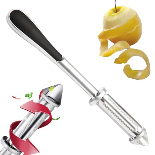 Obstschäler, Kartoffelschäler | Gemüseschäler aus Edelstahl mit Mahlfunktion | Küchenschäler Multifunktionsschäler für Küche Restaurant von Generic