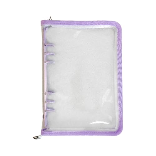 Ordner-Cover-Schutz – 6-Loch-Budgetordner mit weichem Einband, Laptop-Hülle, A5 oder A6 wasserdichter Tagebuch-Organizer für Meetings Ordner-Cover-Schutz – 6-Loch-Budgetordner mit weichem Einband, Laptop-Hülle, A5 oder A6 wasserdichter Tagebuch-Organizer für Meetings von Generic