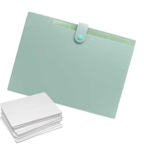 Ordner-Organizer, -Ordner – Aktenordner – Aktenordner aus Papier, mehrschichtig, Ordner für Dokumente, Schutz von Dokumenten von Generic