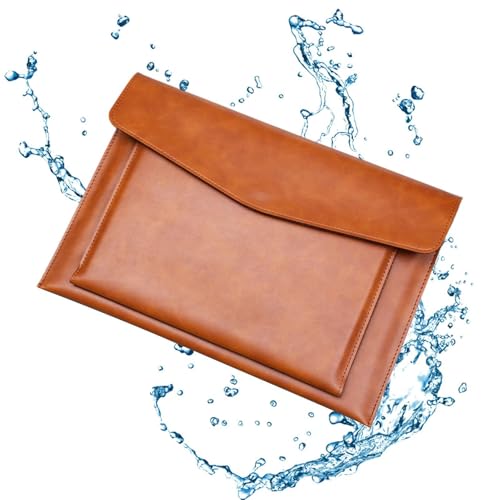 Ordner aus Papier – Dokumenten-Organizer, wasserdichte Aufbewahrungstasche für Dokumente | Aufbewahrungsmappen für tragbare Papiere, Doppelschicht-Ordner aus PU-Leder für Karteikarten Ordner aus Papier – Dokumenten-Organizer, wasserdichte Aufbewahrungstasche für Dokumente | Aufbewahrungsmappen für tragbare Papiere, Doppelschicht-Ordner aus PU-Leder für Karteikarten von Generic