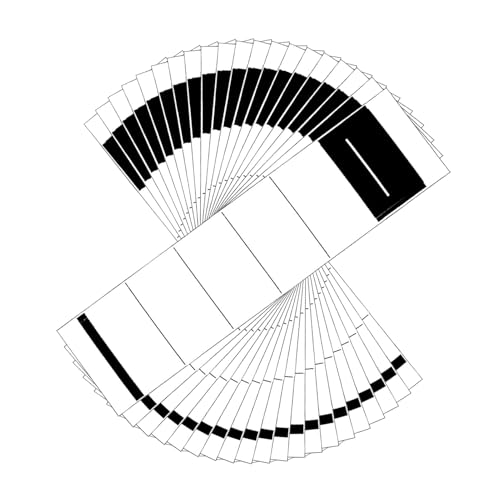 Ordneretiketten - 100 Stück selbstklebende Ordner-Etiketten für Ordner, Ordneretiketten, ideal zum Organisieren von Dokumenten, Größe 3,6 x 19 cm / 4 x 19 cm, geeignet für Ordner von Generic